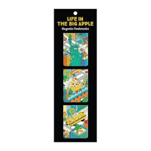 Life In The Big Apple Magnetic Bookmarks by Galison Other Book