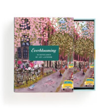 Joy Laforme Everblooming Blank Greeting Card Assortment by Galison Oth