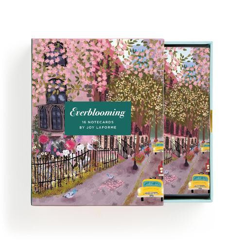 Joy Laforme Everblooming Blank Greeting Card Assortment by Galison Oth