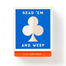 Read Em and Weep Playing Card Set by Galison Other Book