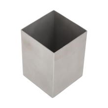 Sleek 304 Steel Rectangular Pen Holder