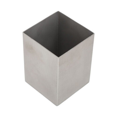 Sleek 304 Steel Rectangular Pen Holder