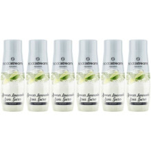 SODASTREAM Concentrates - Pack of 6 Sugar-Free Lemonade Concentrates - Up to 54L of drinks - 440 ml