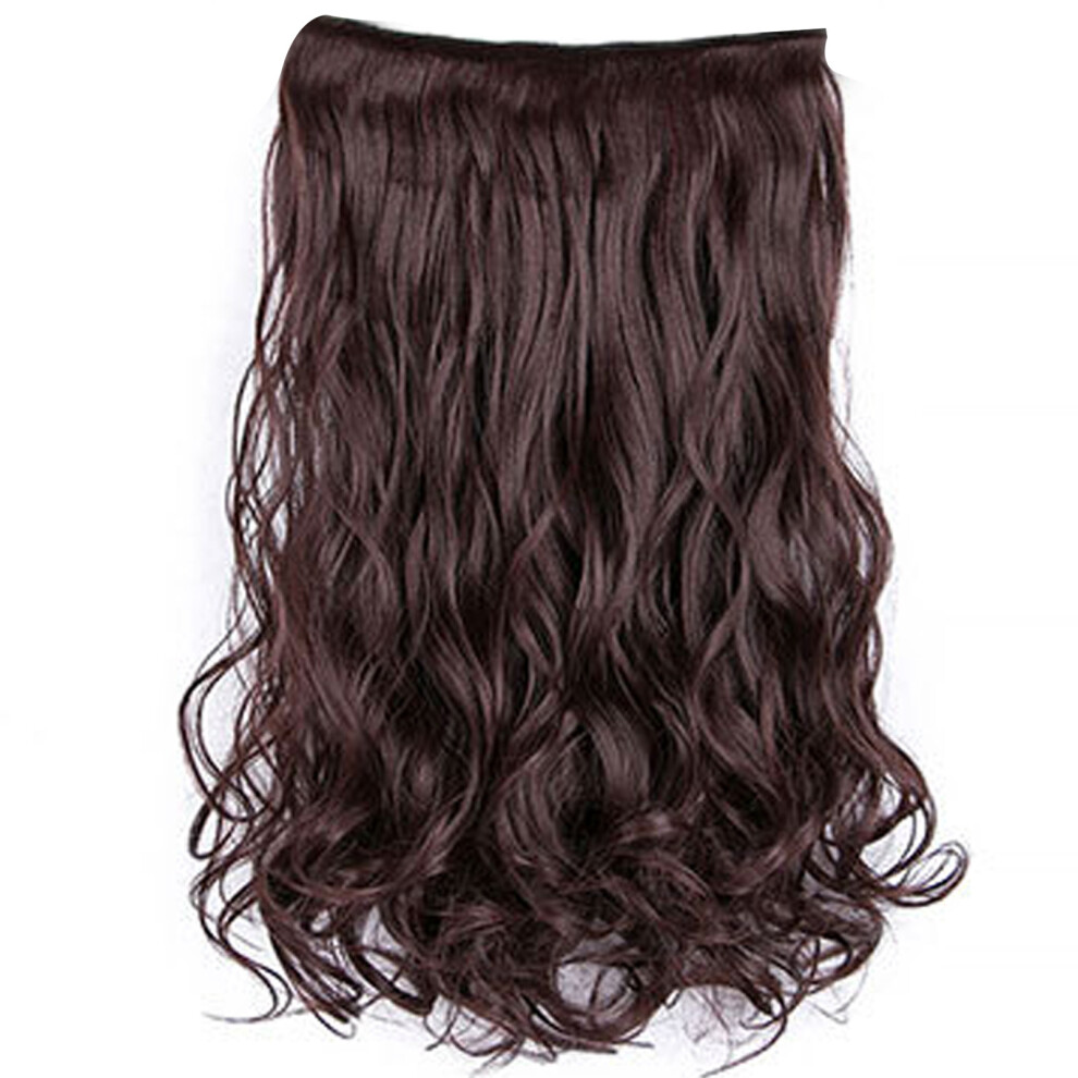 Invisible Clip In Hair Extensions With Adhesive Strips Multi Purpose Application Firm PP Clips Matte Curly Wave For Women Easy Care Long Lasting Wear