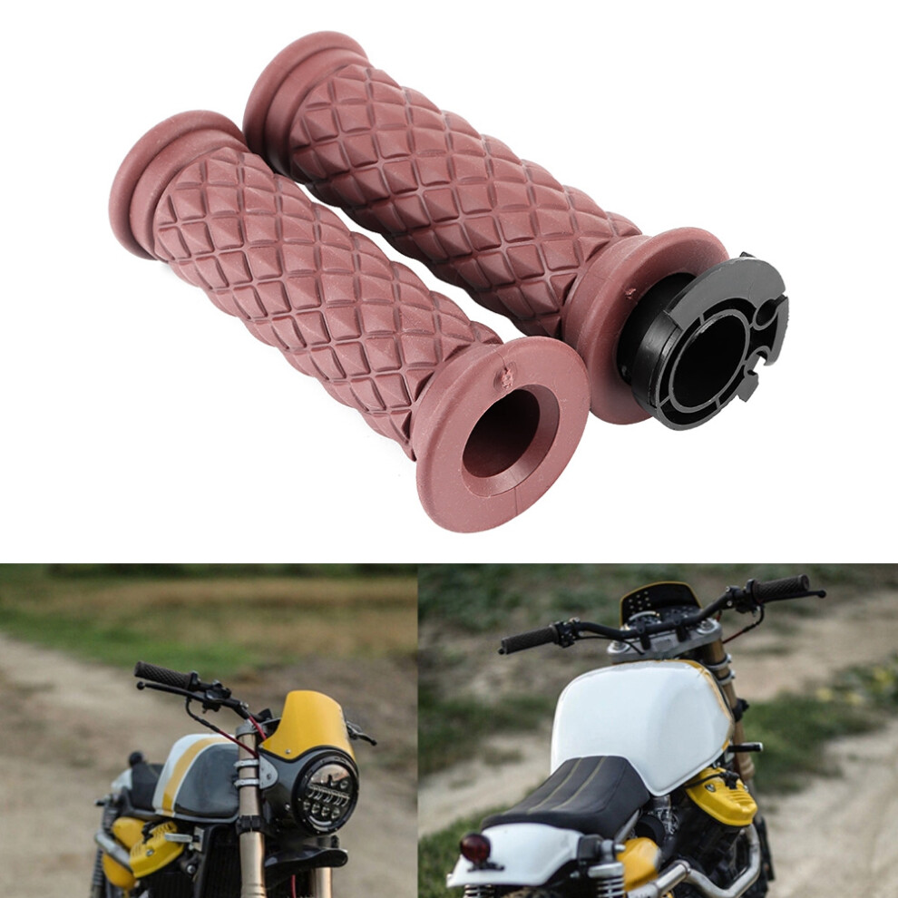 2 Stã¼Ck 7/8 Zoll Motorrad-Griffgriff Im 7465065674796