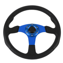 Adattatore blu per volante da corsa universale da 14 pollici.
