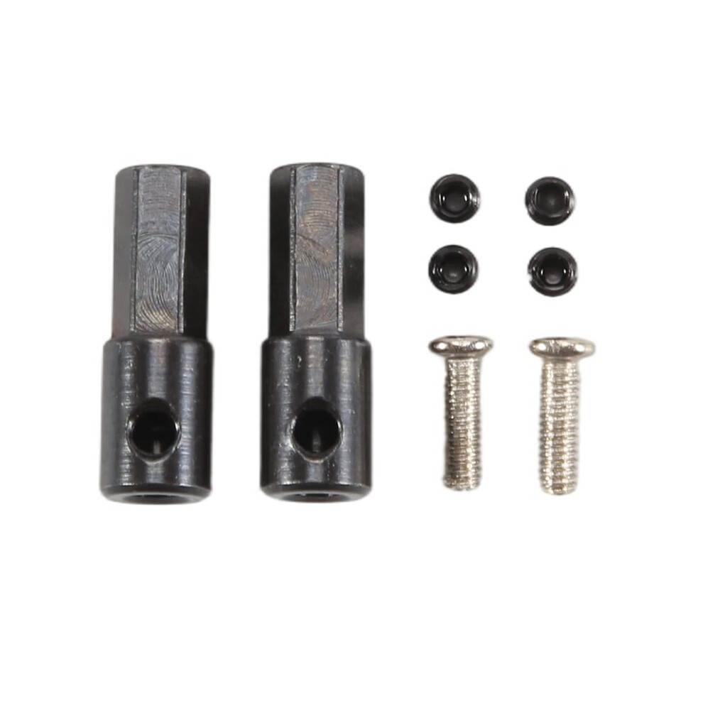 2Pcs Metal Rear Axle Shaft Adapter Accessories For Wpl D12 C14 C24 C34 B24 B36 Mn D90 D91 Mn99s Rc Car Parts 4712878804937