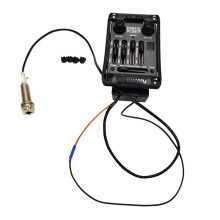 Gitarr Pickups Prefix -T Onboard Preamp Matrix Akustisk Pickup EQ Equalizer med Tuner Soft Piezo