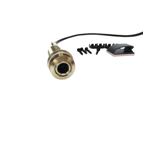 Gitarr Pickups Prefix -T Onboard Preamp Matrix Akustisk Pickup EQ Equalizer med Tuner Soft Piezo 1