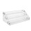 3 Tier Clear Acrylic CD Holder Cascading CD Storage Rack 1