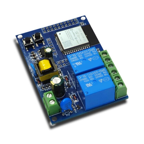 ESP32 Relay Module Dual Channel WiFi  Relay Module ESP32-WROOM Secondary Development Board for 2