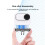 For  GO 3/ 3s Magnetic Quick Release Mount Variable Dual Interface Quick Release Kit 9