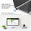 Mouse Jiggler /Off Button USB Mouse Movement Simulator for Office Automatic Undetectable Mouse Jiggler Black 9