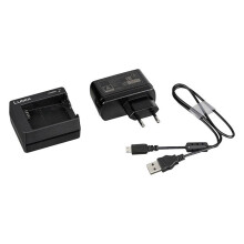 Cargador de Batería - Panasonic - DMW-BTC12E - USB - Negro - Compacto