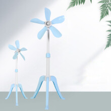 Flexibilní ventilátor chlazený přes USB pro pokrytí velké plochy, tichý stolní ventilátor s nastavením úhlu natočení, ideální pro
