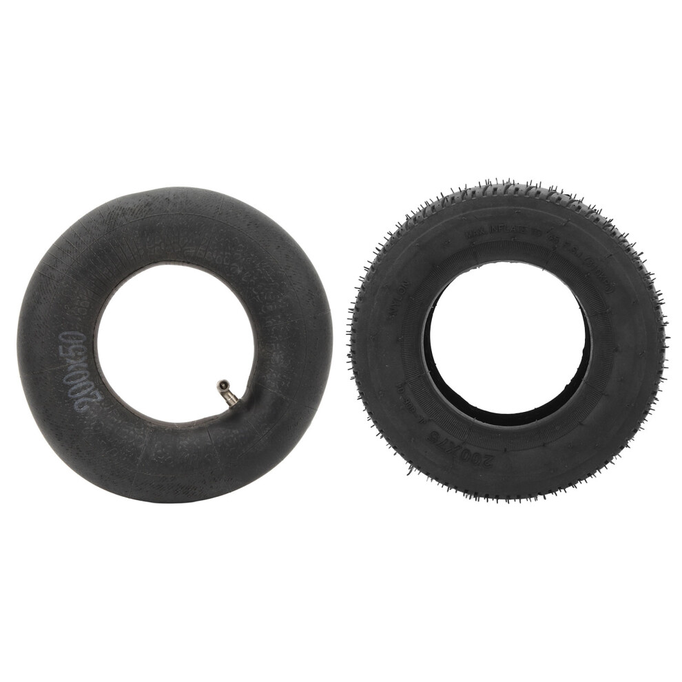 Shock Absorption Explosion Proof Thick Rubber Mobility Tire Set Tire And Inner Tube Combo High Puncture Resistance All Weather Performance Knobby