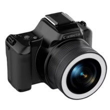 D11 48MP HD Pocket Digital Camera 16X Optical Zoom Video Recording Photography Cam with Image Stabilizat Black