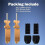 2Packs for FLASHFORGE AD5X Upgraded 3D Printer 0.4mm Hotend Nozzle Assembly,Extra 2PCS Silicone Sock+ 2PCS Nozzle Brush 7