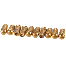 10Pcs Metric M3.5 Metal Guitar Toggle Tip 3 Way Knob with Threaded for LP EPI Electric Guitar