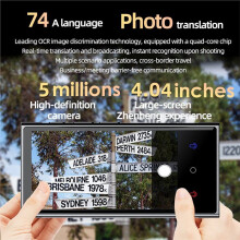 Tragbarer KI-Sprachübersetzer, Unterstützt 142 Sprachen, Online und Offline, Intelligente Aufnahme, Übersetzung Von Sprache und Fotos