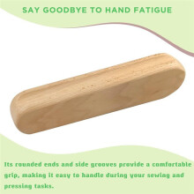 Hardwood Tailors Wooden Stripsfor Seams, Pleats, Creases, Wooden Multi-Purpose Sewing Tool Garment Making, Quilting