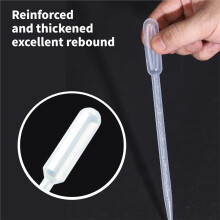 30PCS Pipettes Droppers, 4 Styles with Scale Disposable Plastic Transfer Pipettes Suitable for DIY Art, Pippets Droppers
