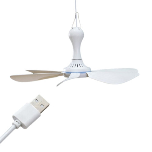 Camping-Ventilator, Tragbarer -Deckenventilator, USB-Zeltventilator für Camping im Freien