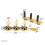 2pcs Guitar String Tuners Classical Guitar 3 Sets of String Tuning Pegs 3Left 3Right Guitars Knobs Replacement 9