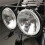 Motorcycle Spotlight LED Dual Round Headlight High and Low  for  ZOOMER RUCKUS Scooter 2