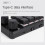 Knob Keyboard RGB Gaming Keypad Mechanical Hotswap Macropad Programming Macro Custom Black 6