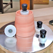 Keramik-Ton-Töpferei-Finishing-Werkzeug-Set für Töpfer-Enthusiasten, Ton-Finishing-Werkzeug mit Praktischem Handschutz