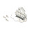 Metal Triangle 8 Strings Gitarr Mandolin Stjärtstycke för Musikinstrument Gitarr Ersättningsdelar Tillbehör 2