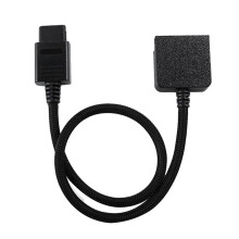 Para Adaptador de Cable Emulador FDSKey, Intercambio en Caliente para Adaptador de Cable Emulador Twin Famicom AN-505-RD AN-505-BK
