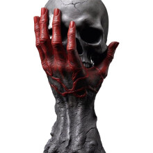 Wütende Handschädelstatue Aus Kunstharz, Dekoration für Den Schreibtisch, Atmosphäre, Ornamente