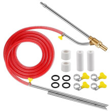 Sandblästringssats,,Sandblästringssats för Högtryckstvätt,Sandblästersats för Vatten,Sandbläster för Krafttvätt, 1/4 Tums Snabbkoppling