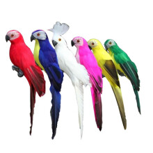 Creatives Handmade Simulation Animal Bird Garden Props Decoration Miniature Feather Lawn Doll Ornaments