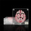Brain Specimen Coasters Set 3D Organ Brain Artwork Brain Slices Square Acrylic Drinks Table Coaster 4