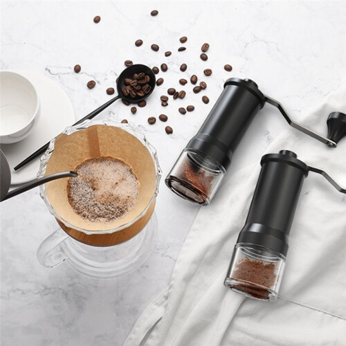 Manual Coffee Bean Grinder Ceramic Core Handheld Coffee Grinder Kitchen Tool 2