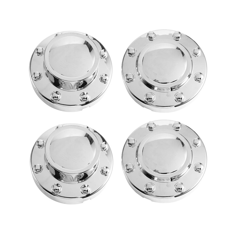 68081010Aa, 68081015Ac Front & Rear Chrome Dually Wheel Center Hub Caps Cover For Ram 3500 2011-2018 6031035767358