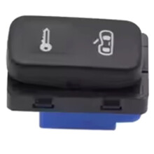 Car Central Door Lock Black Button for Octavia Mk2 04 -13 1Z0962125A