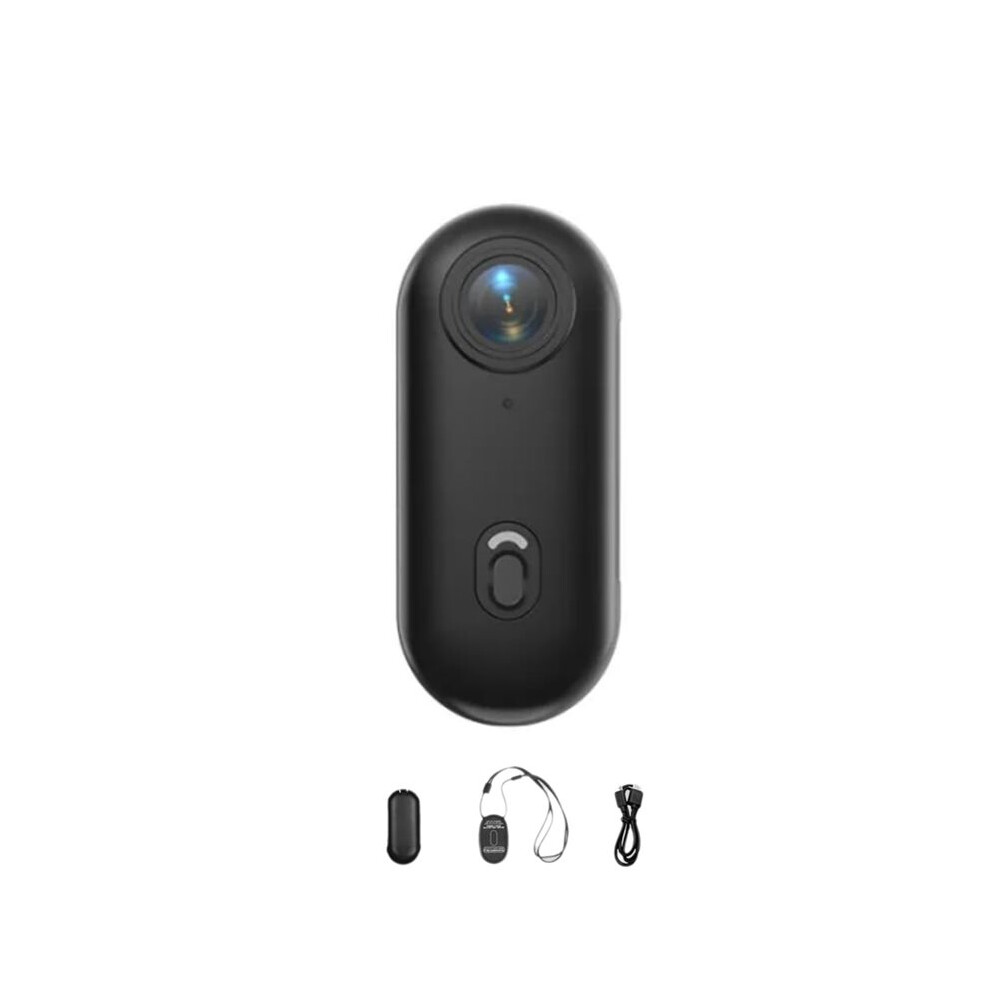 4K Thumb Action Camera Wifi Body Camera 1080P Hands-Free Pov Recording For Work Travel Pet Walk Swim Cycling Black 6031896107539