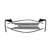 For Q50 Q50S 2014 - 2024 Window Trim Stickers Vinyl Scratch Resistant Blackout Style for Vehicle Exterior