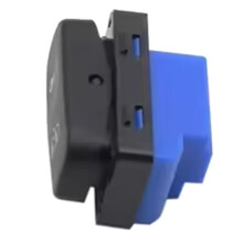 Botão de Trava Central da Porta Do Carro, Preto, para Octavia Mk2 04-13 1Z0962125A