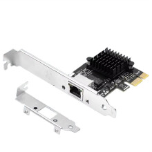 Karta Sieciowa 5 Gb/S PCI-E do RJ45 RTL8126 100 Mb/S/1 Gb/2,5 Gb/S Gigabit Ethernet PCIE WLAN 5000 Mb/S dla Komputerów PC z Systemem Windows 10