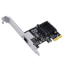 Karta Sieciowa 5 Gb/S PCI-E do RJ45 RTL8126 100 Mb/S/1 Gb/2,5 Gb/S Gigabit Ethernet PCIE WLAN Adapter do Komputera PC z Systemem Windows 10 11