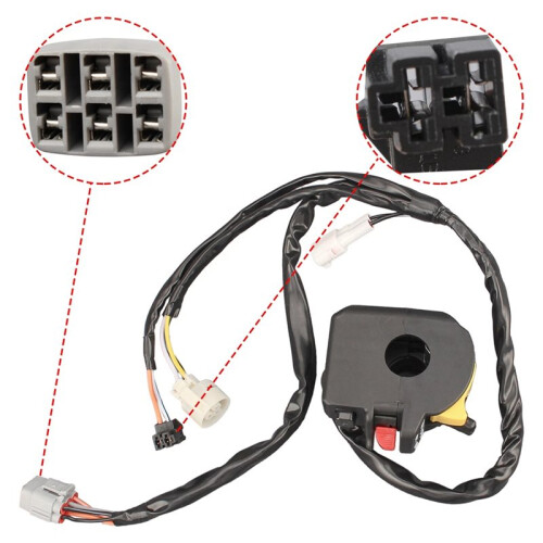 3509-011 Left Handlebar  Start Stop Kill Headlight for Arctic Cat DVX 400 2006-2008 2