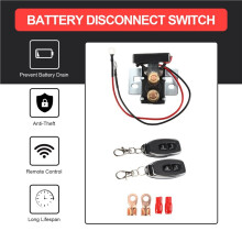 500A Starting 200A Rated High Current Battery Disconnect Remote Kill Swit DC12V Battery Disconnect