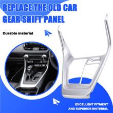 Gear Shift Panel Frame Cover Trim for RAV4 XA50 2019 -2024 Hybrid Accessories Silver