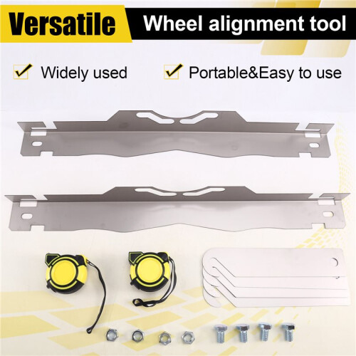 Car Wheel Alignment Tool Plates Adjustable Automotive Wheel Leveling Aligner Toe Plates Wheel Alignment Tool 2