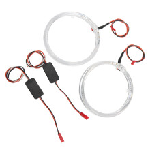 Auto-LED-Engel-Augen-Lichtleiter 95mm Lila Tagfahrlicht Blinklicht 9-36V